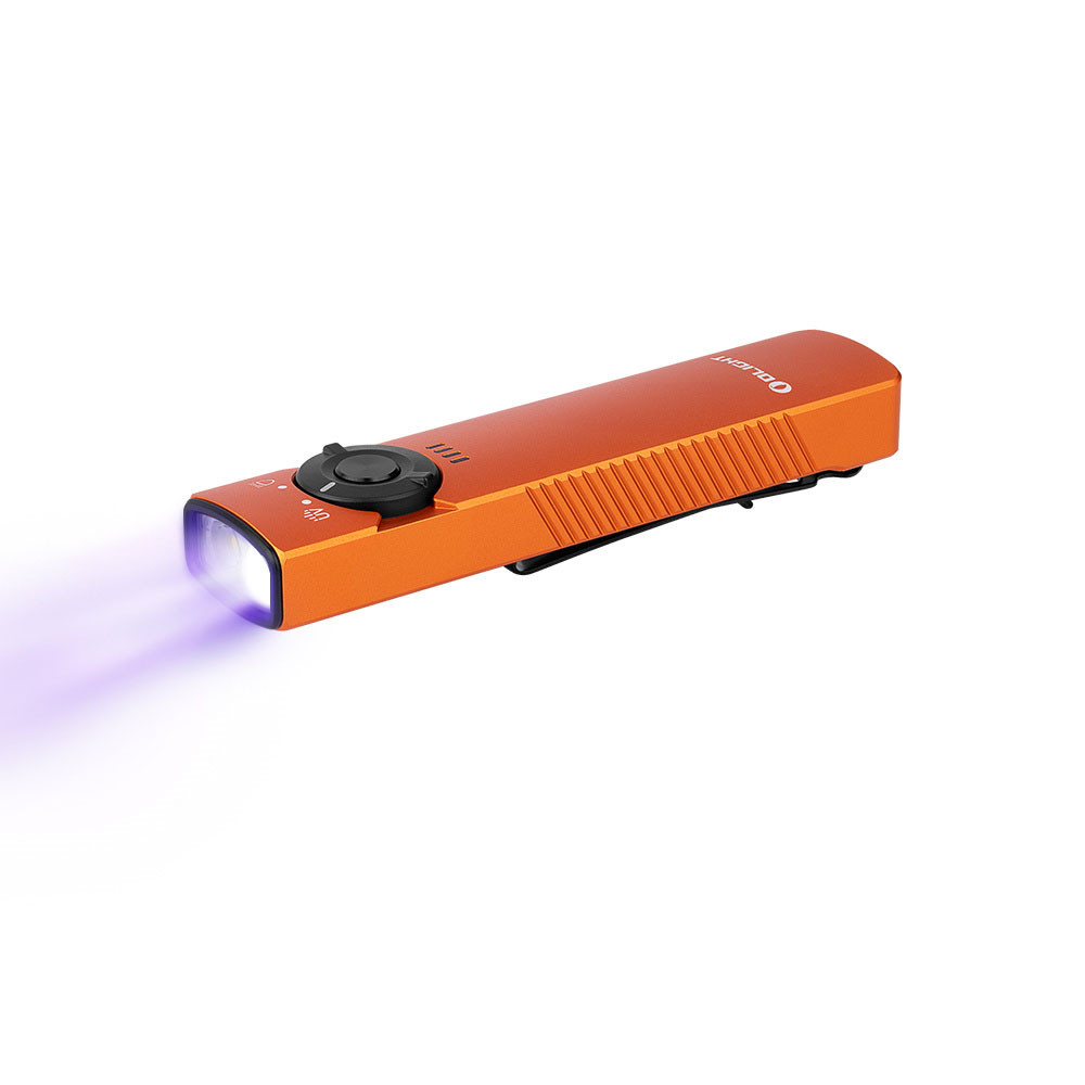 Olight Arkfeld UV - White Light and UV Dual Light Sources Olight Arkfeld UV - White Light and UV Dual Light Sources