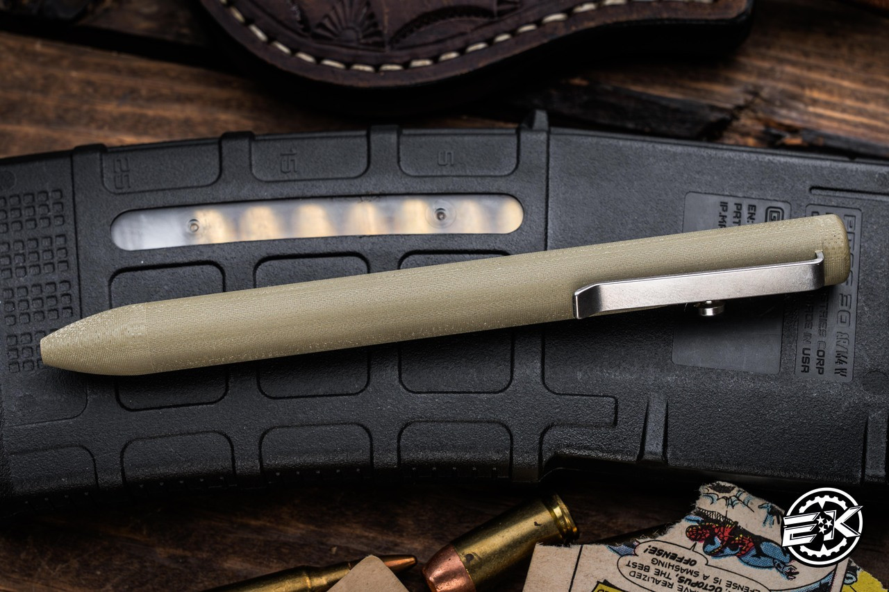 Tactile Turn Bolt Action Pen OD Green G-10 G2