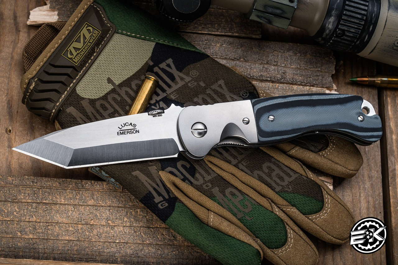 エマーソン バッファー Emerson CUSTOM Lucas Emerson Archetype MX-300 G-10 Ameragrip 3.75