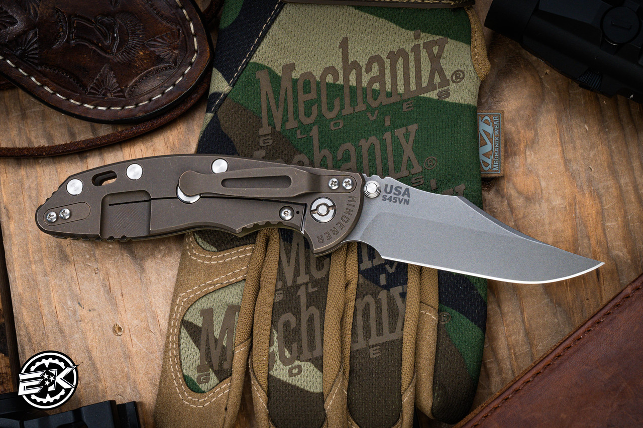 その他 Hinderer Knives XM-18 3.5 Bowie FDE G-10 Rick Hinderer Knives XM-18 3.5