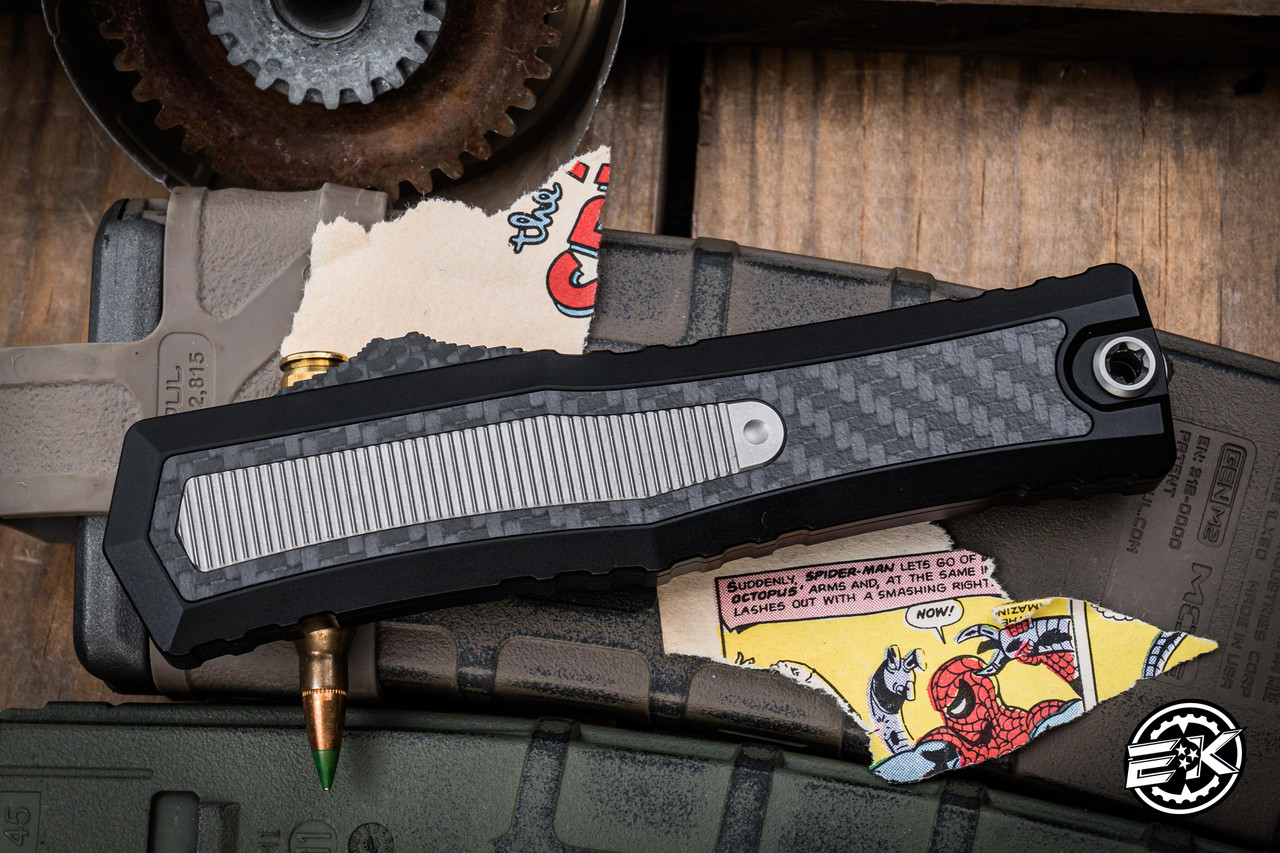 Marfione Custom Atreus ZBP OTF Automatic Aluminum-Carbon Fiber 4