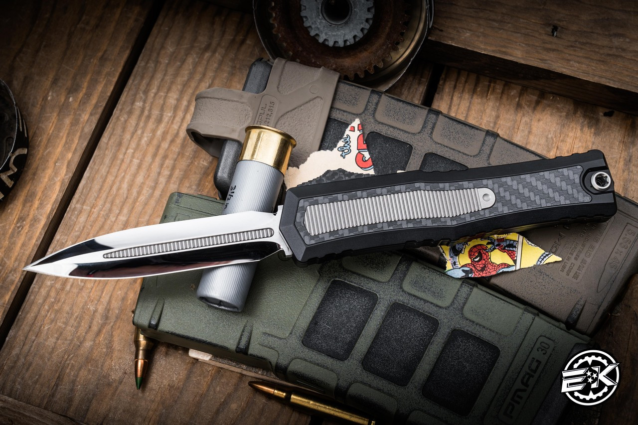 Marfione Custom Atreus ZBP OTF Automatic Aluminum-Carbon Fiber 4