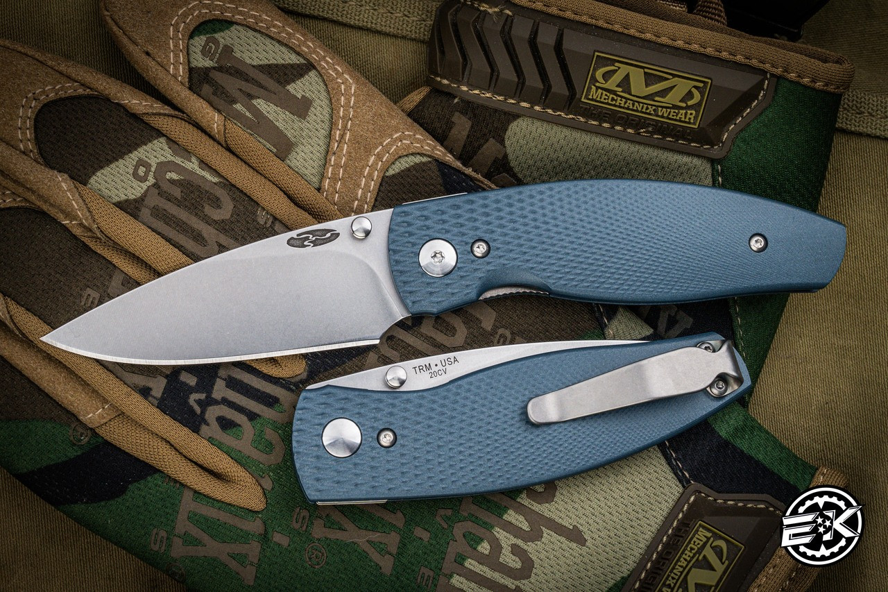 Slate Solutions実物 ソフトアーマーMedium 米国製 B20 Three Rivers Manufacturing TRM NEUTRON 2 Folding Knife Lizard Skin