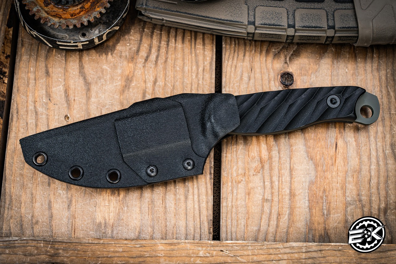 Preowned-Half Face Blades Crow Jr. Sprint Run Sculpted G-10 4.25
