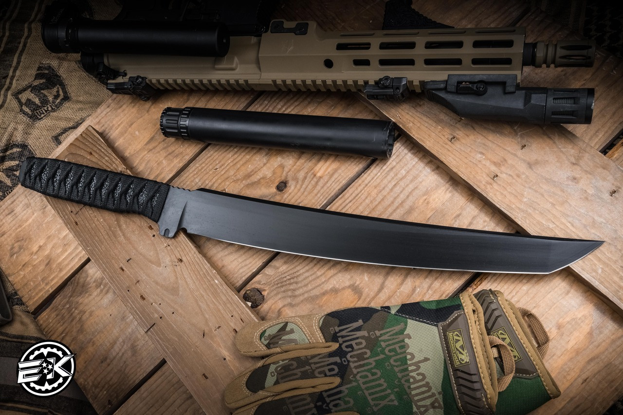 Blackside Customs Tokyo Drifter Wakazashi Fixed Blade Knife