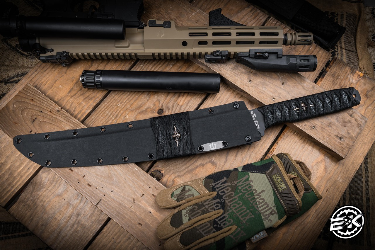 Blackside Customs Tokyo Drifter Wakazashi Fixed Blade Knife