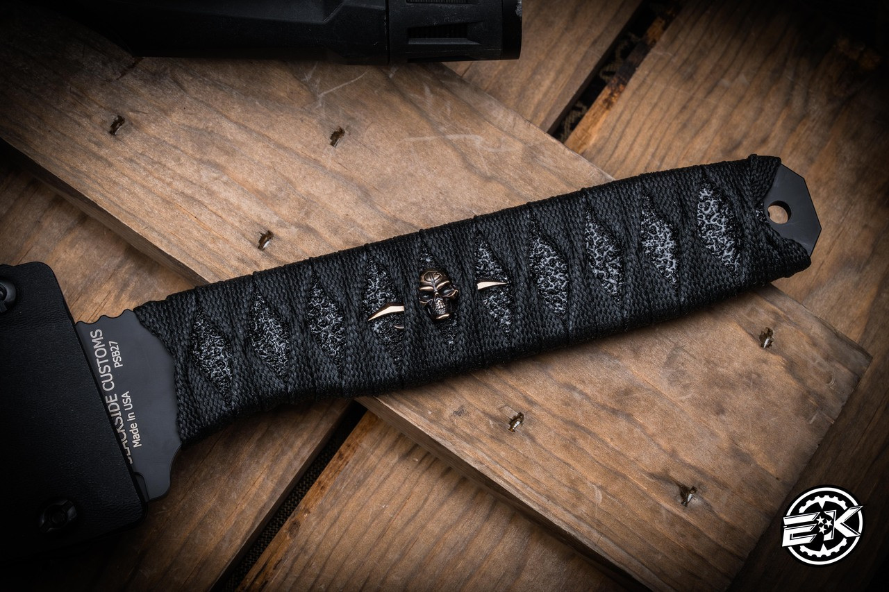 Blackside Customs Tokyo Drifter Wakazashi Fixed Blade Knife