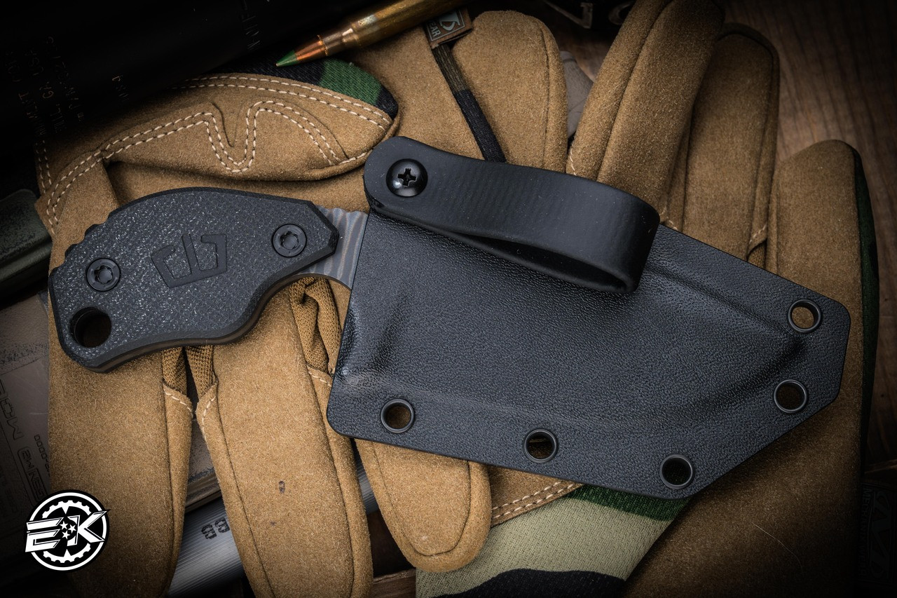 Blackside Customs/Strider Knives SLCC Fixed Blade Knife Titanium G10 3. ...