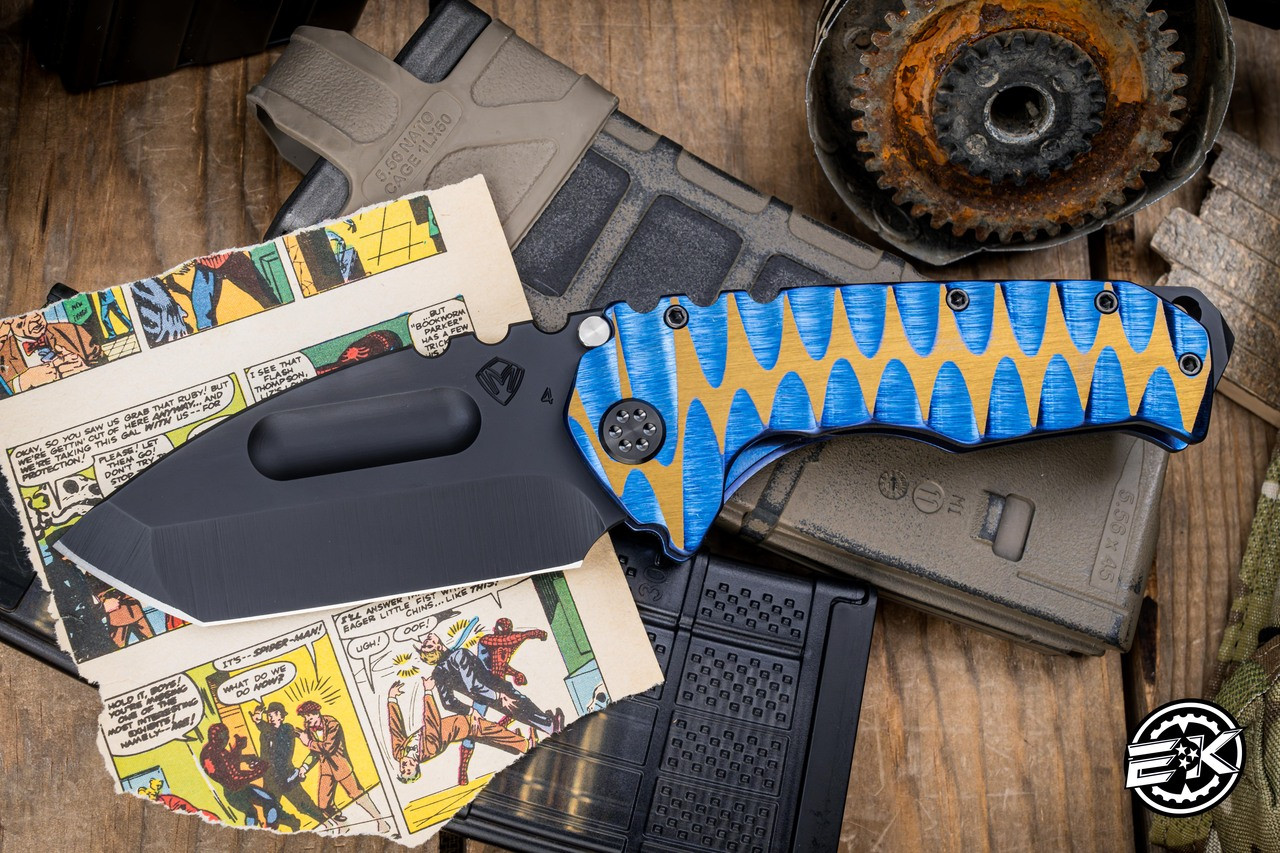 Medford Praetorian Ti Folding Knife Blue/Bronze 