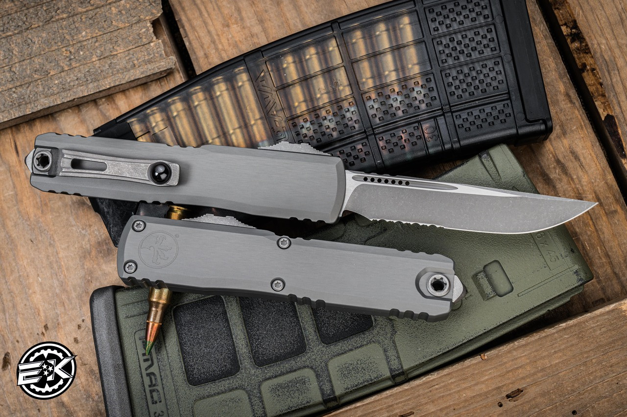 Microtech Ultratech Gen III ZBP OTF Automatic Knife Natural