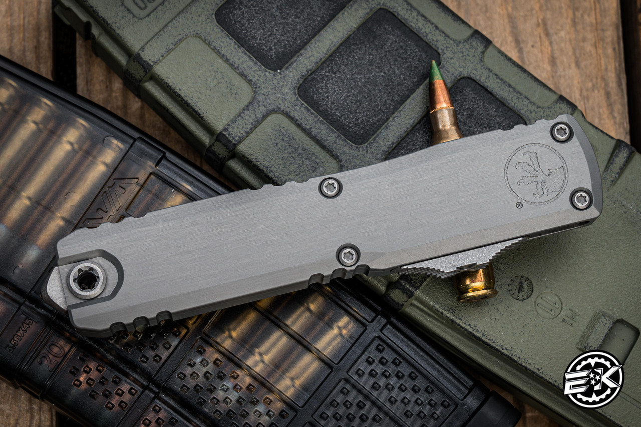 Microtech Ultratech Gen III ZBP OTF Automatic Knife Natural Clear 3.5 ...