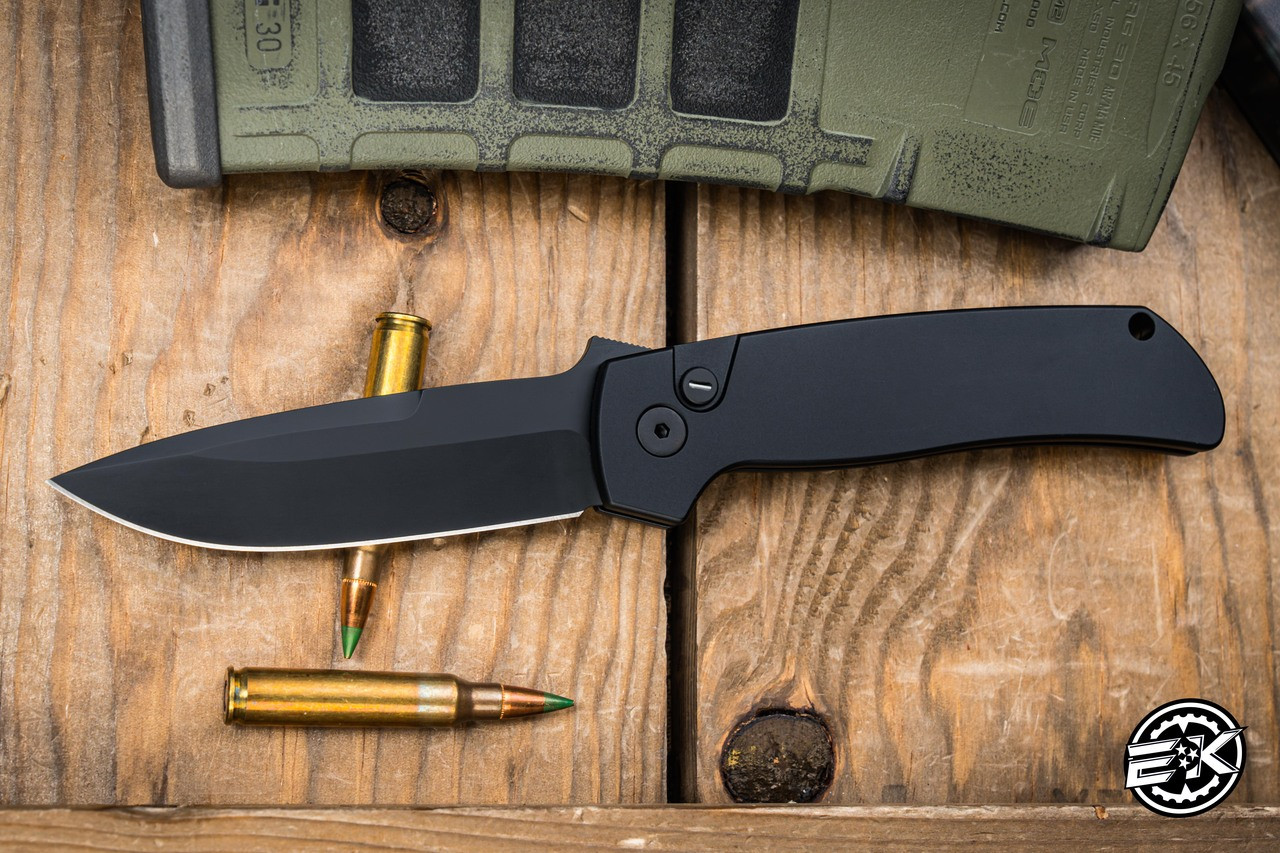 ProTech Terzuola ATCF Operator Automatic Folding Knife Black