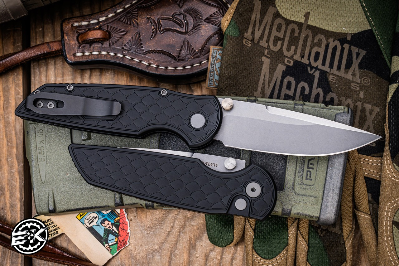 ProTech TR-3 Integrity Thumbstud Manual Folding Knife Reptile