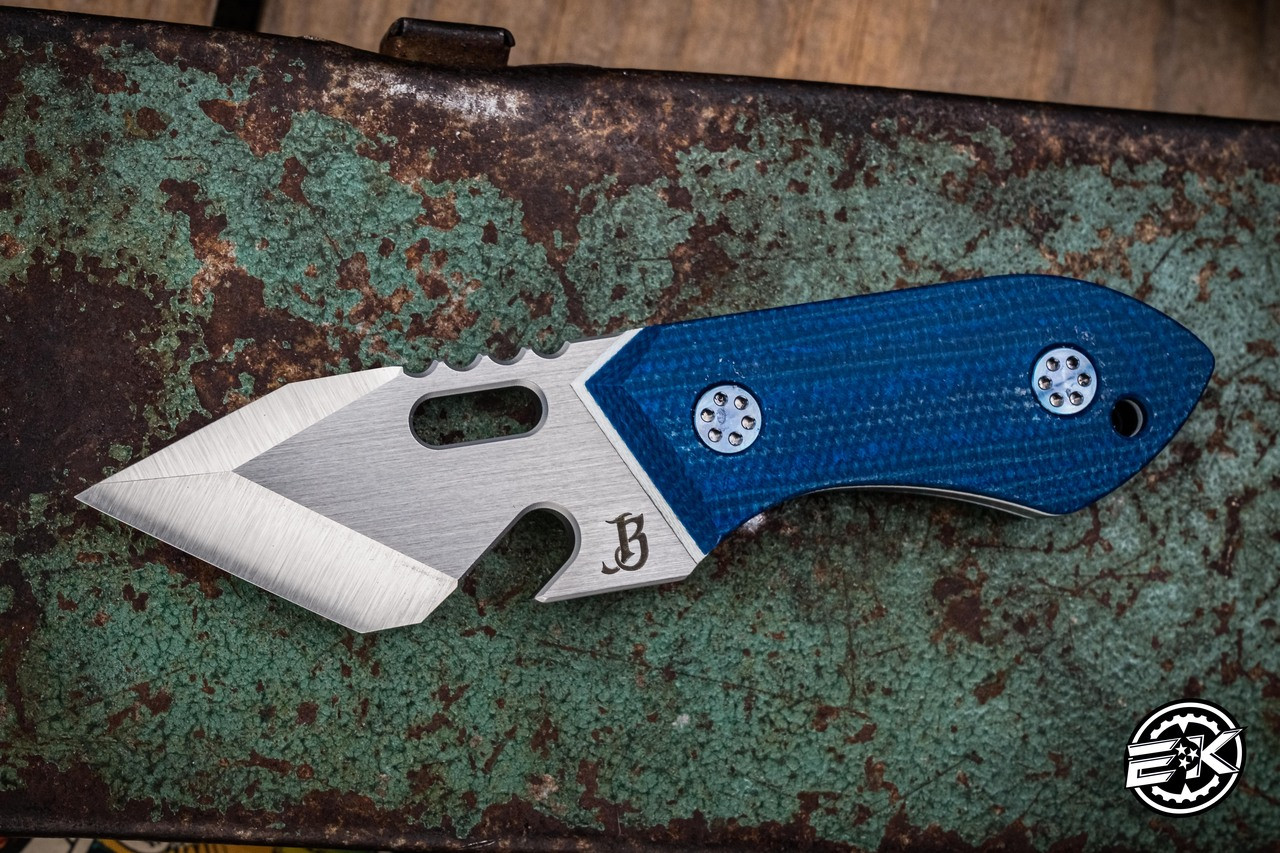 Mechforce/Jensen Bergman Brew Tool Blue Micarta 2