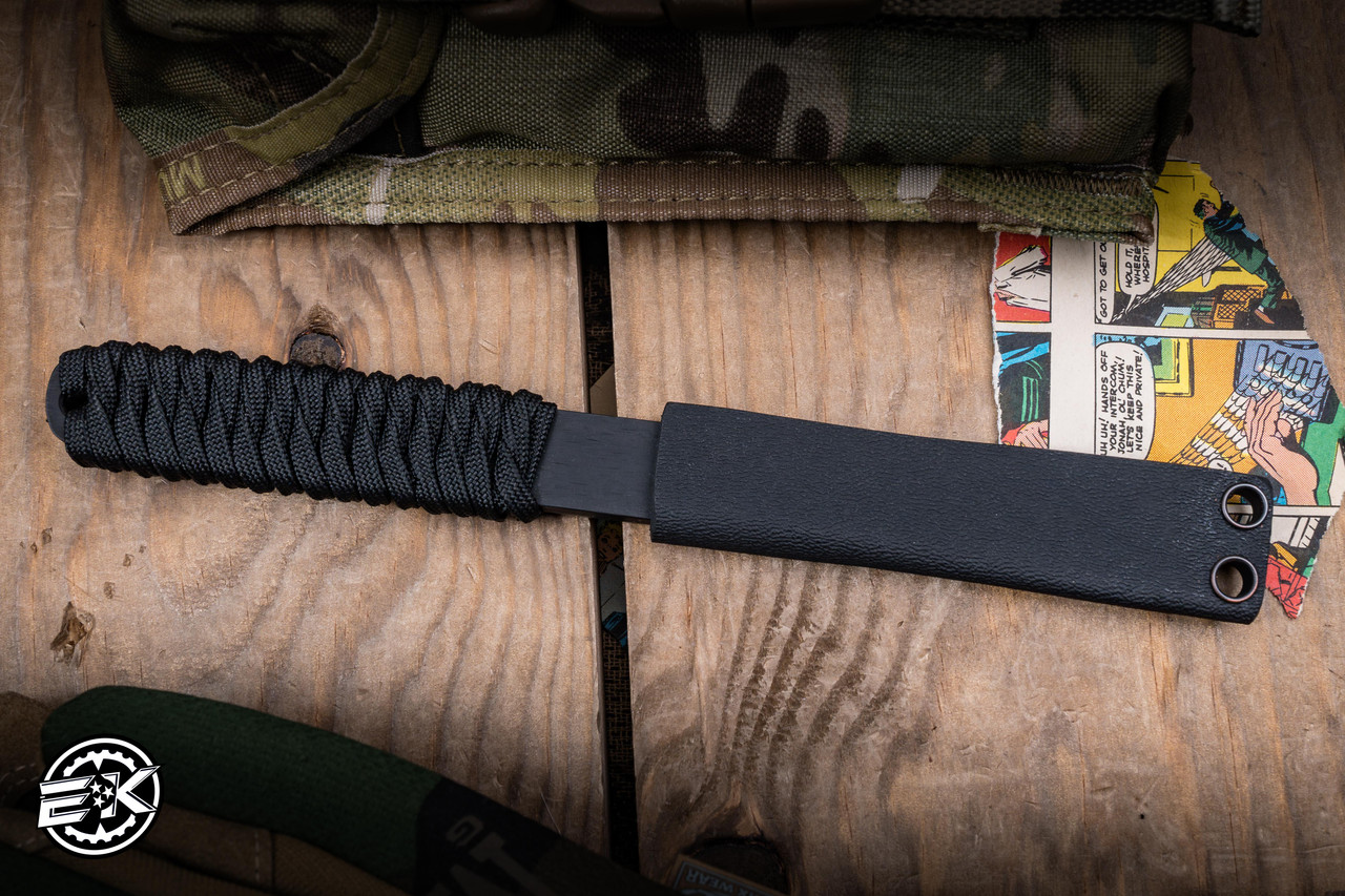 Mick Strider Knives Thick Nail Black Cord 7