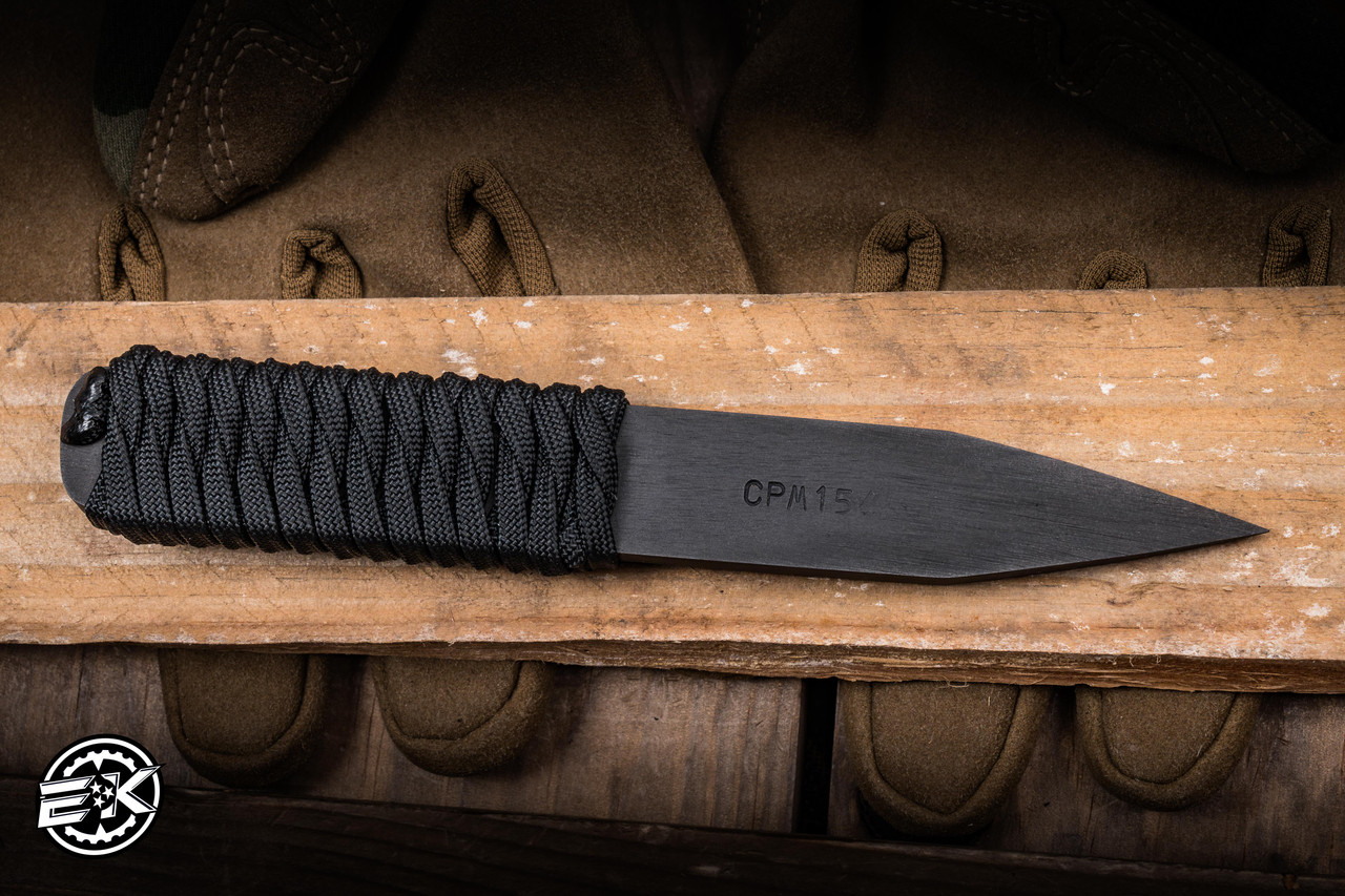 Mick Strider Knives Thick Nail Black Cord 6
