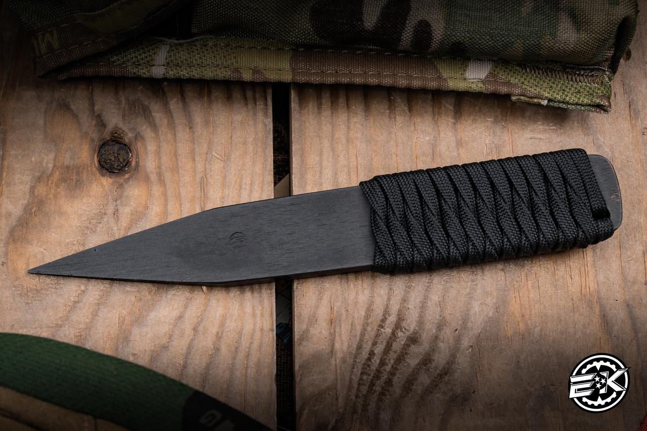 Mick Strider Knives Thick Nail Black Cord 6.5