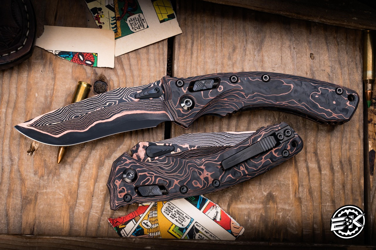 Microtech/Marifione Select Amphibian Ram-Lok Knife Live Wire