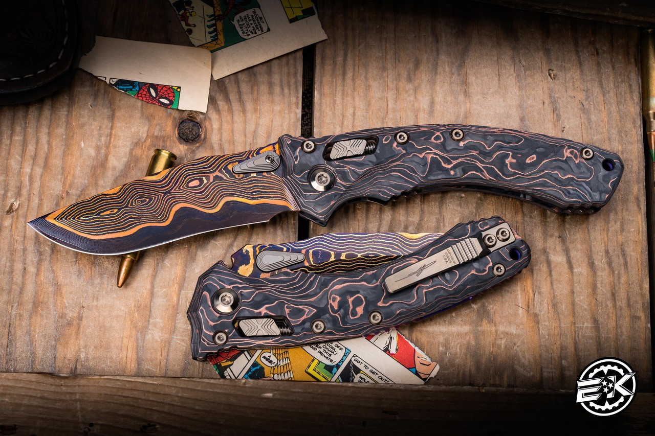 Microtech/Marfione Select Amphibian Ram-LOK Folding Knife Carbon