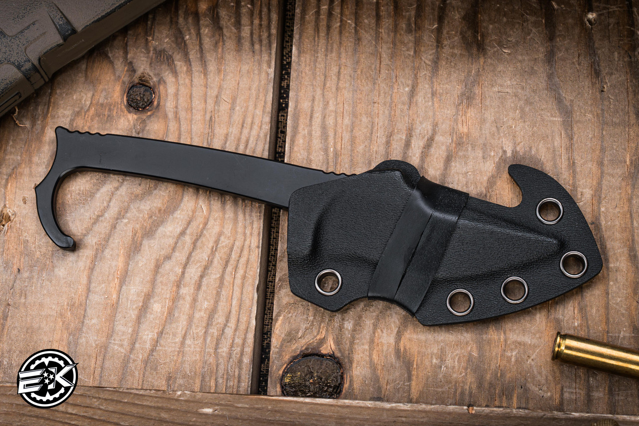Skallywag Tactical MDV Plus One Fixed Blade Knife Black Stainless