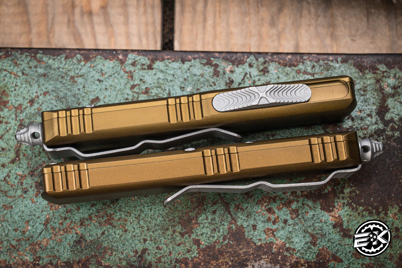 Microtech UTX-85 OTF Automatic Tan 3