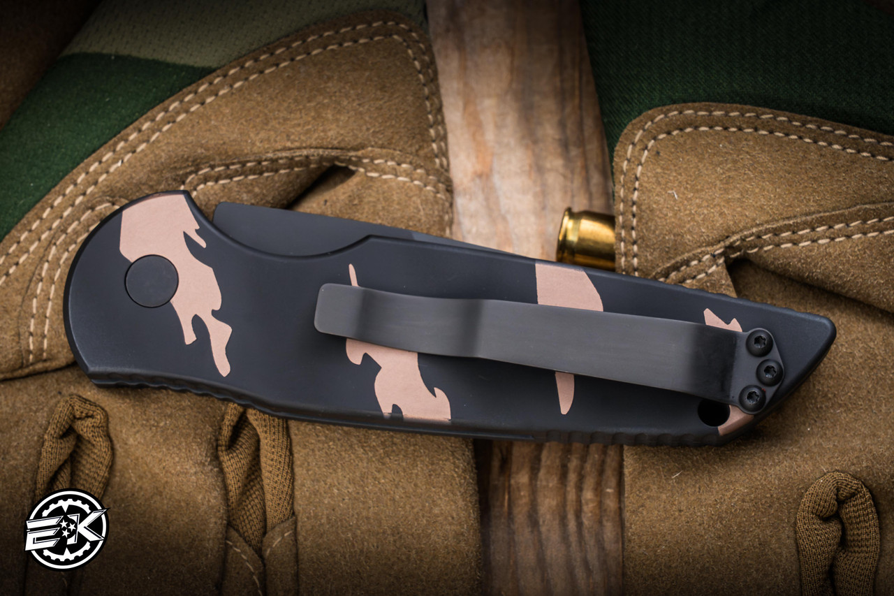 ProTech TR-3 Automatic Folding Knife Sandstorm Operator 3.5