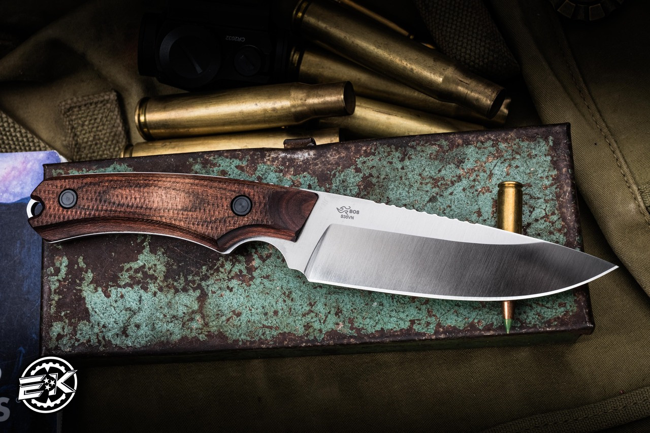 Buck Knives 663 Alpha Guide Pro Fixed Blade Knife Walnut