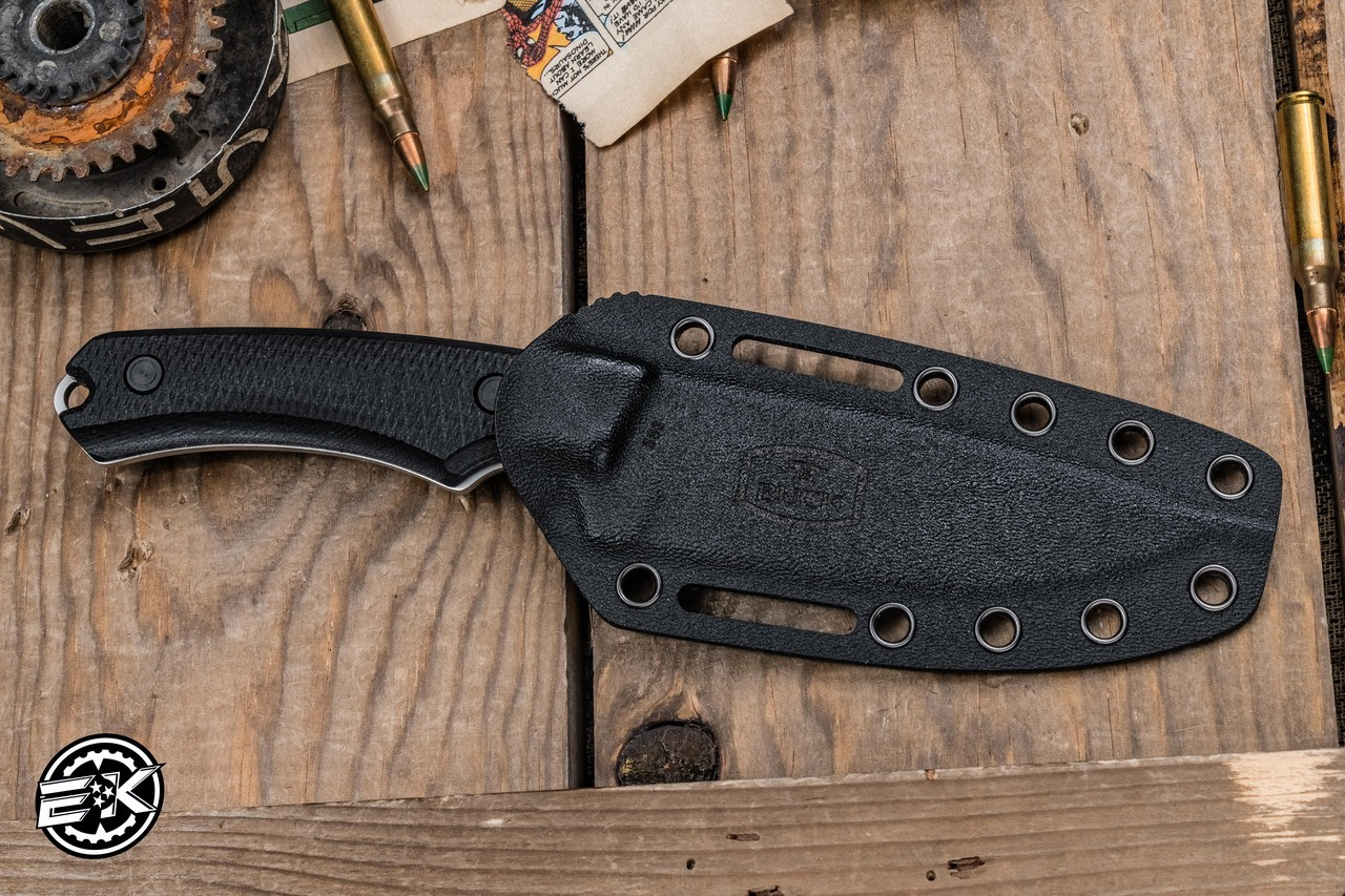 Buck Knives 663 Alpha Guide Elite Fixed Blade Knife Black Buck Knives 663 Alpha Guide Elite Fixed Blade Knife Black