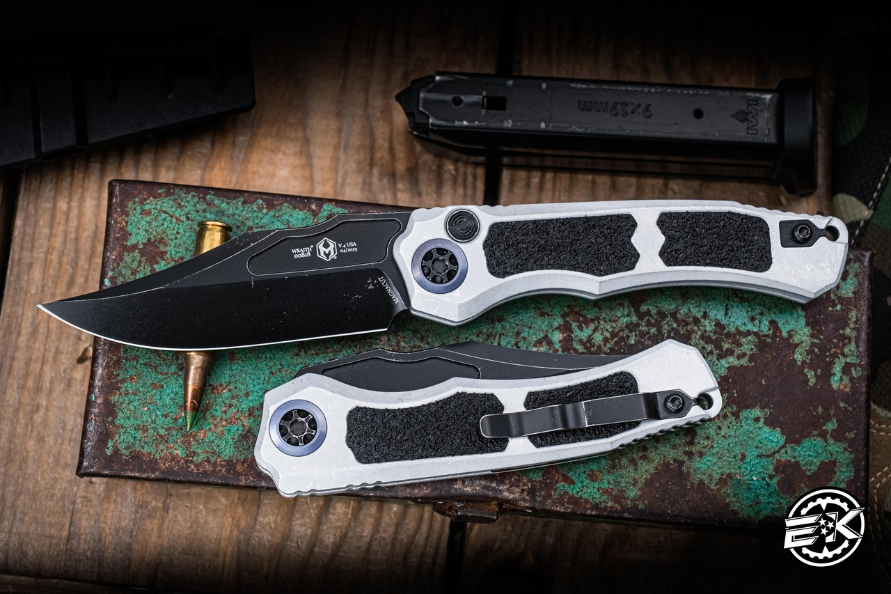 Heretic Knives Wraith V4 Automatic Blizzard 3.6