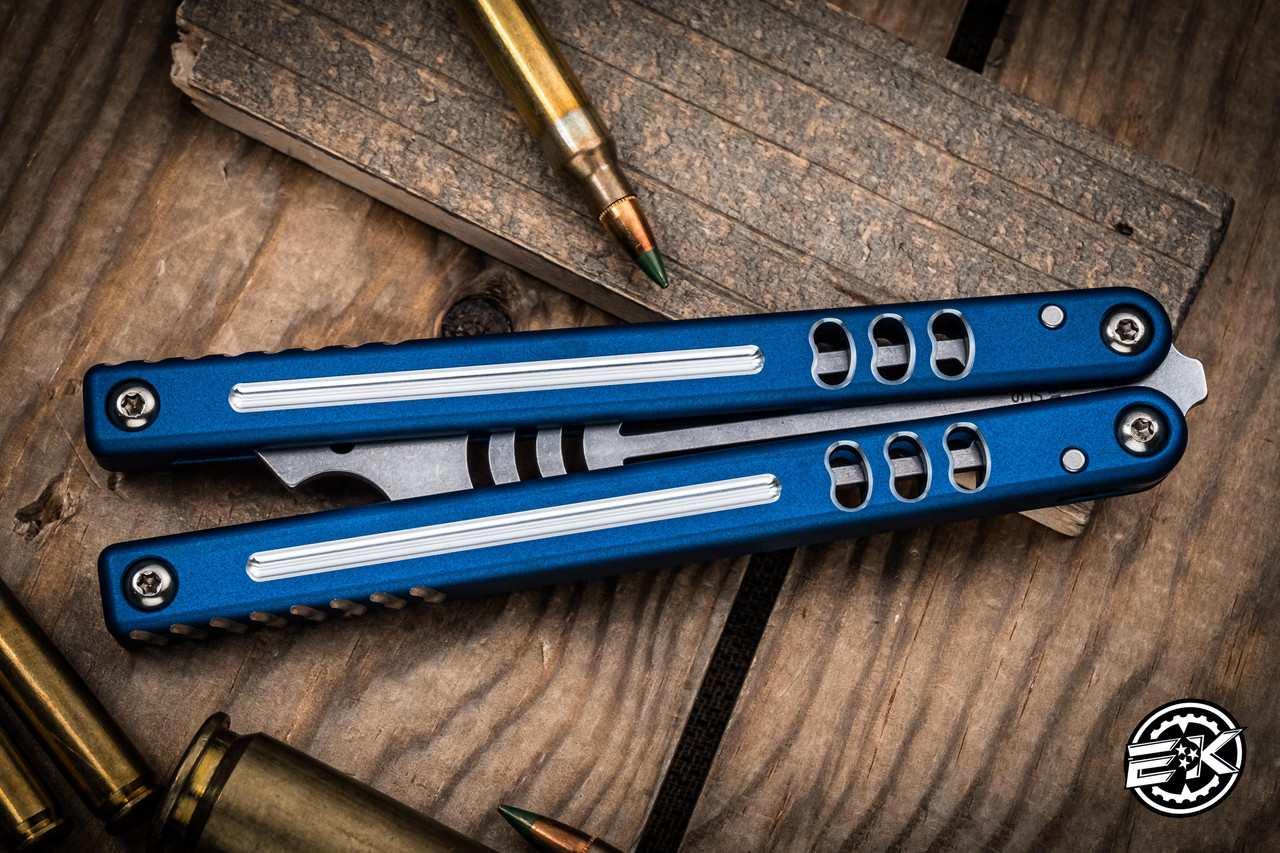 スクイッドインダストリーズ Squid Industries　ボトルオープナー Mako V5 Bottle Opener Balisong Fidget Skill Toy and