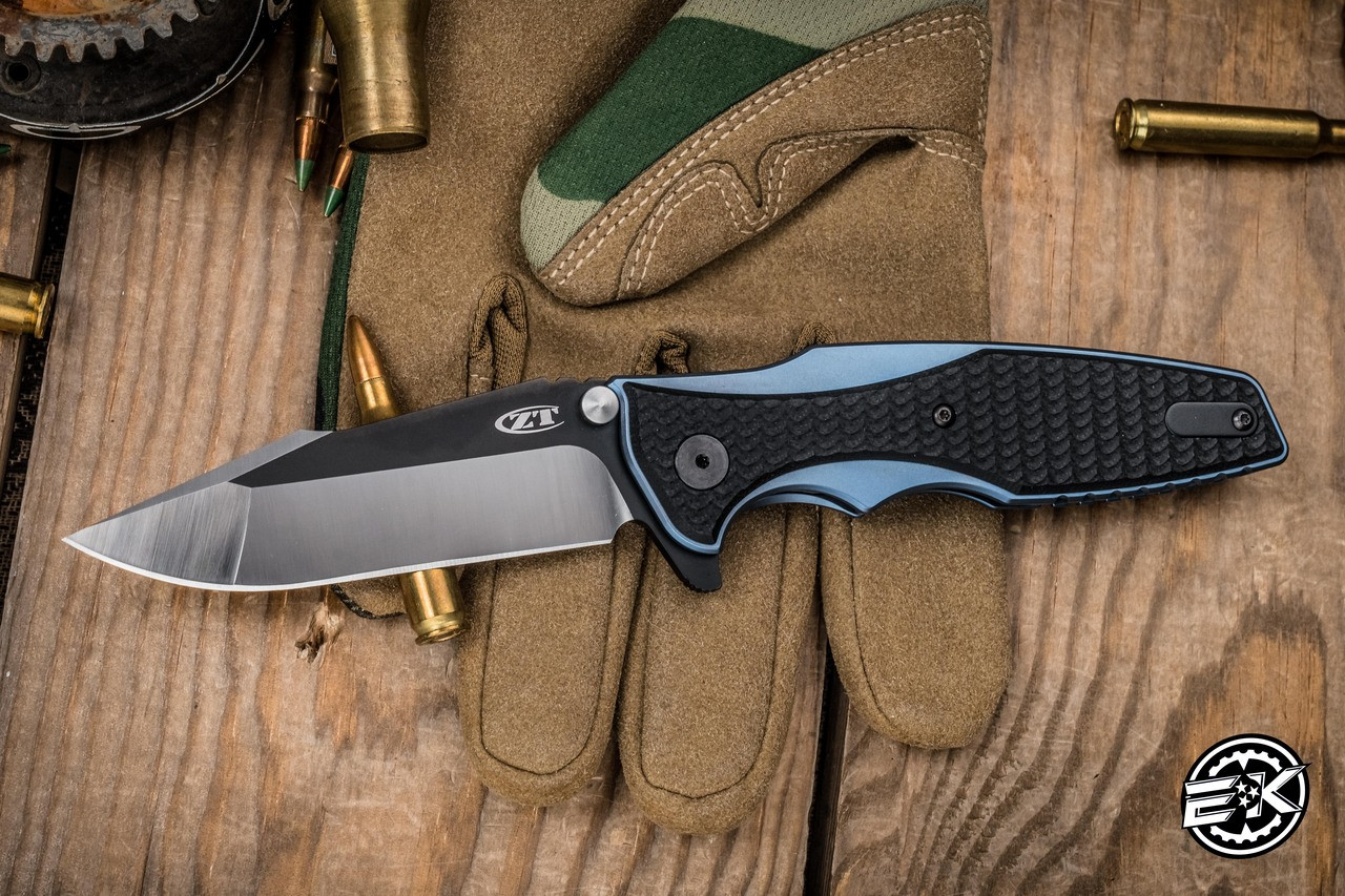 Preowned-Zero Tolerance Hinderer 0393 G-10 3.5