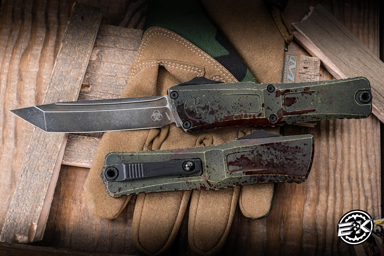 Microtech Combat Troodon Gen III OTF Automatic Knife Outbreak 3.8