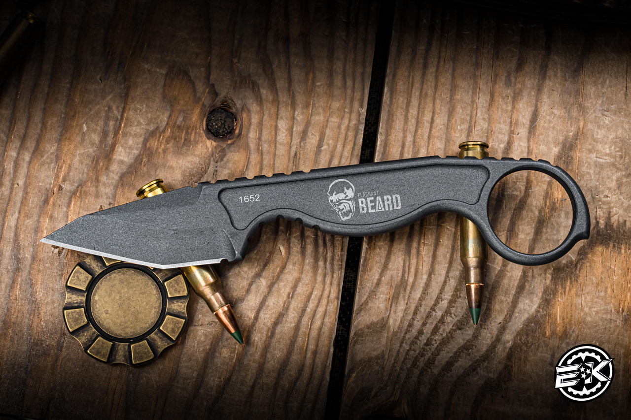 Preowned-Flagrant Beard Havoc Neck Knife 2.5