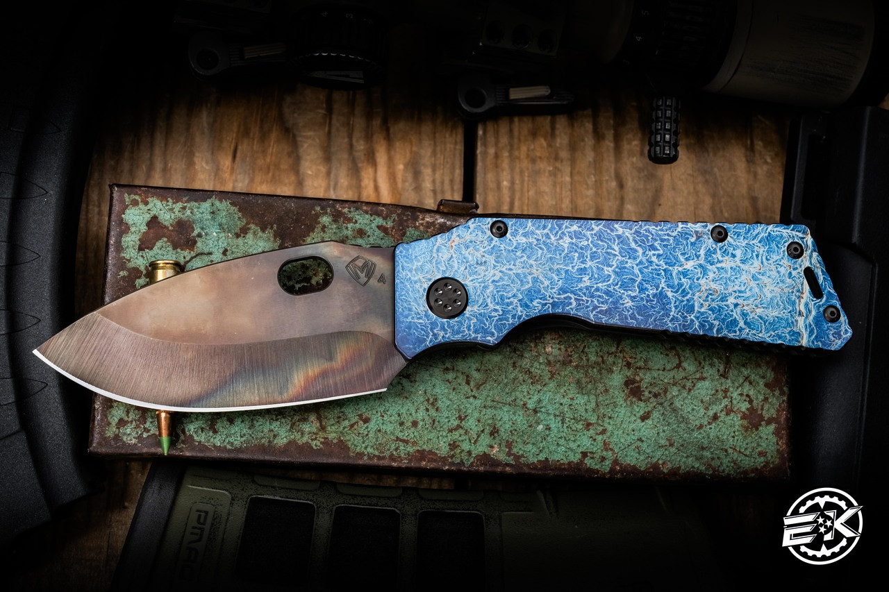 Medford TFF-1 Tactical Fighting Folder Knife Acid Flamed Bronze
