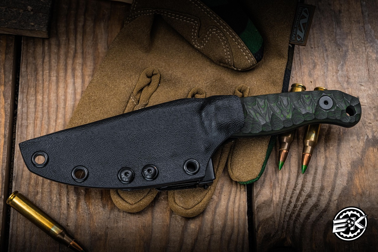 Half Face Blades Feather Light Fixed Blade Knife Jungle Wear
