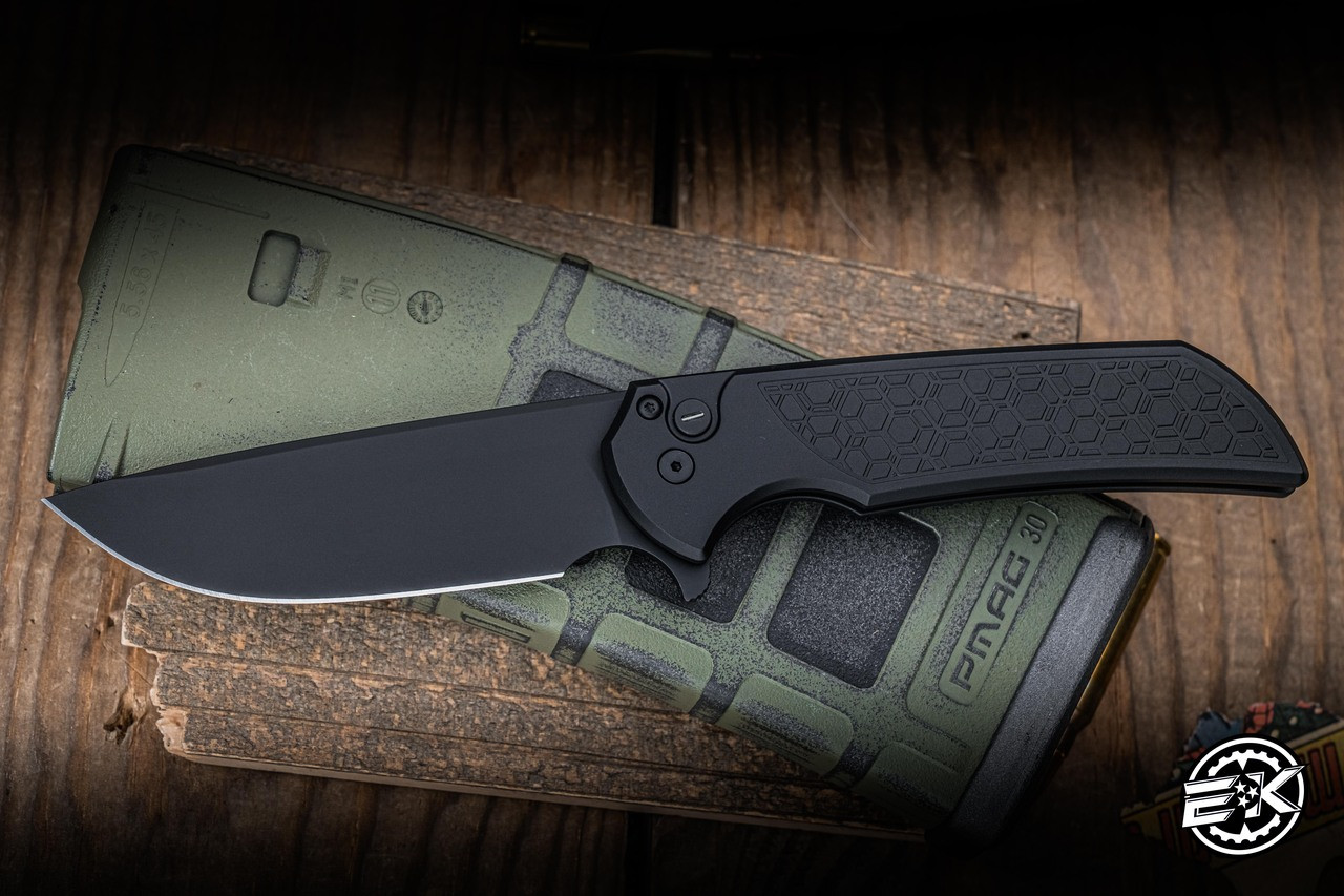 ProTech Mordax Operator Manual Flipper Knife Black Gridlock 3.75