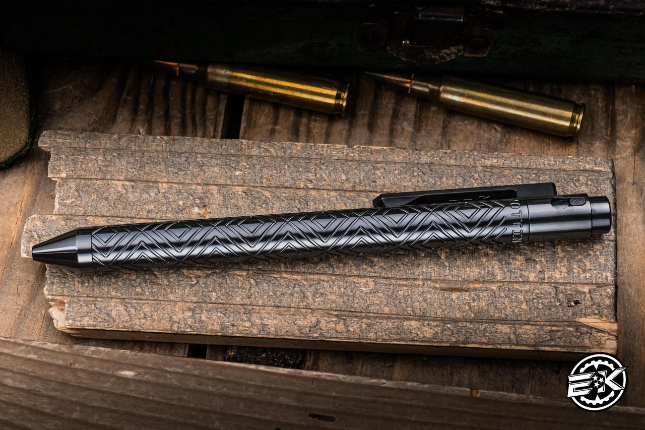ミスティック・シュラインのピンバッチ Nottingham Tactical TiButton Exotic Pen Marksman Zirconium x Zirc