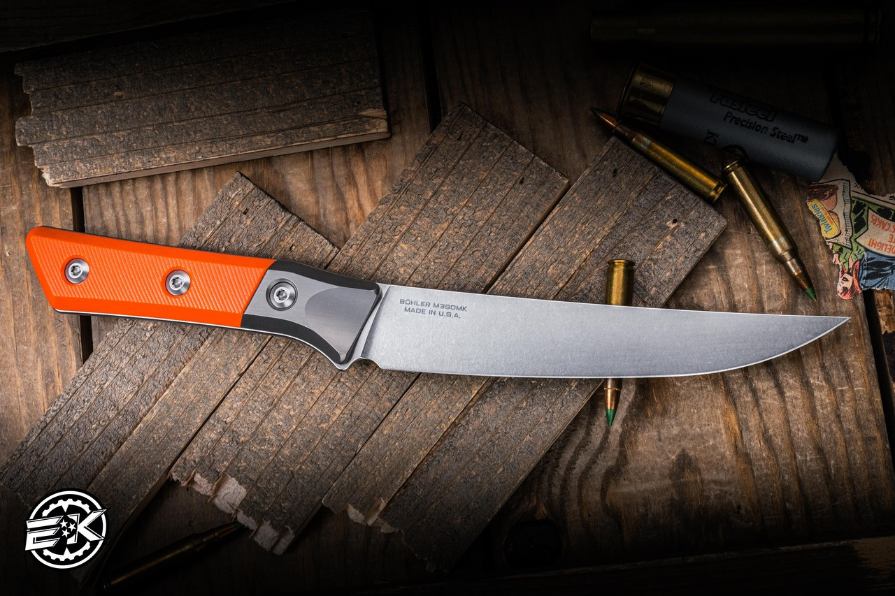 Microtech Boning Fixed Blade Knife Ember G10 6.1