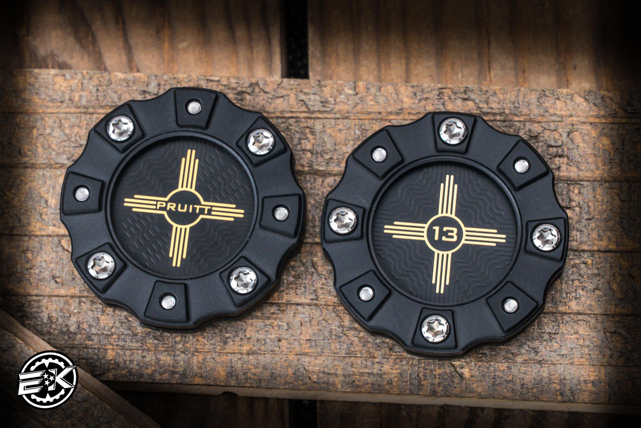 SALE☆激レアBP-2aゴールド☆トミー☆ハンドルアウト！☆ラージアイパッチ！ HiTex Pat Pruitt Metalsmith Tariff Style Poker Chip June COTMC