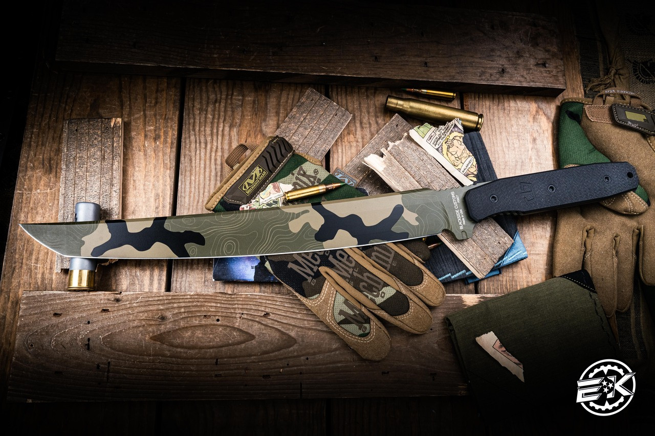 Blackside Customs Tokyo Drifter Woodland with Topo Camo G10 16