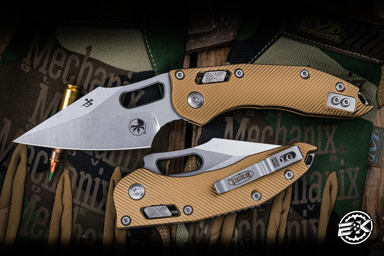 【G-RAP】TY /  FLUSH G-RAP】TY / FLUSH Microtech Stitch Ram-LOK Manual Folding
