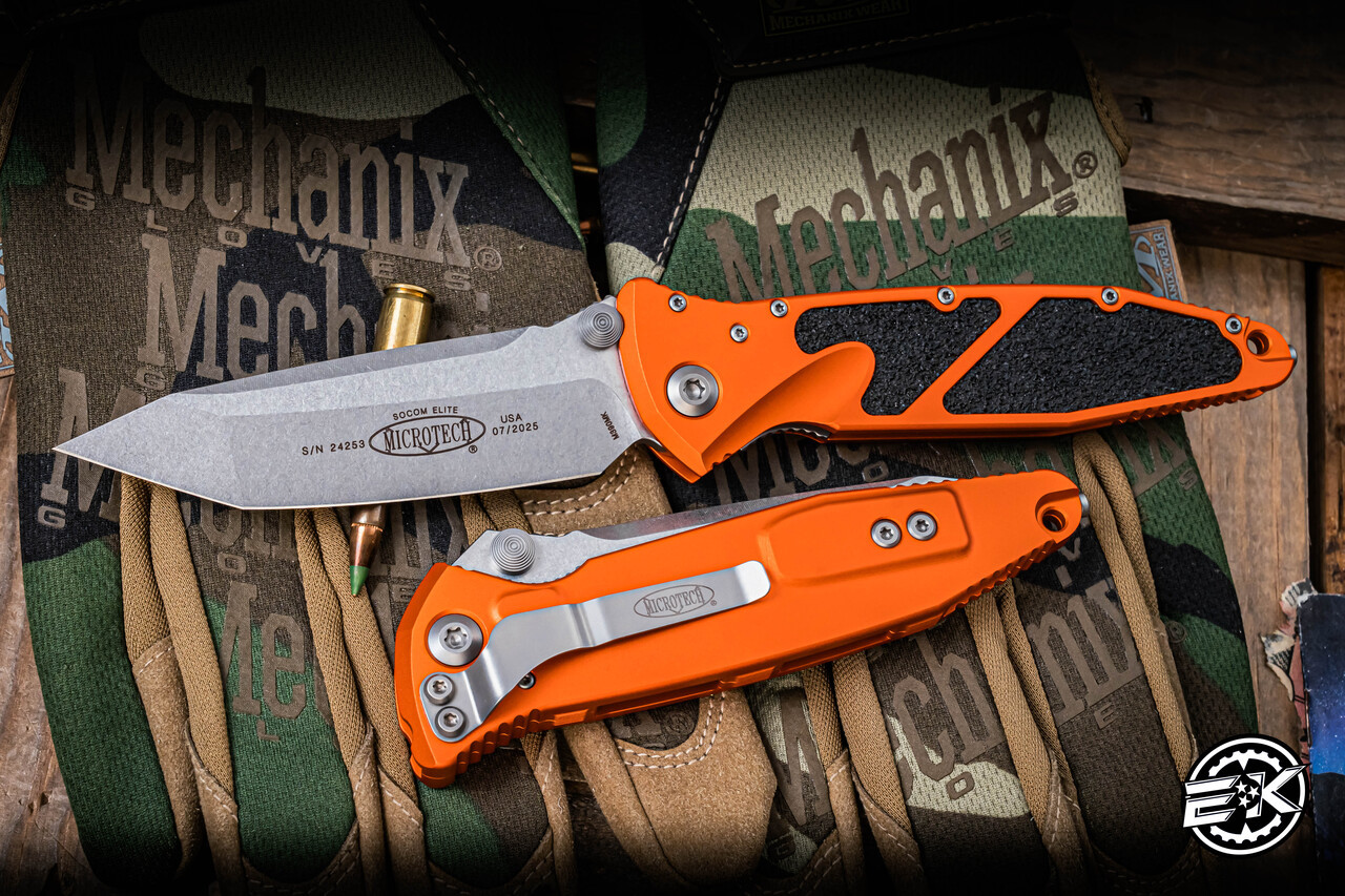 Microtech Socom Elite Manual Orange 4