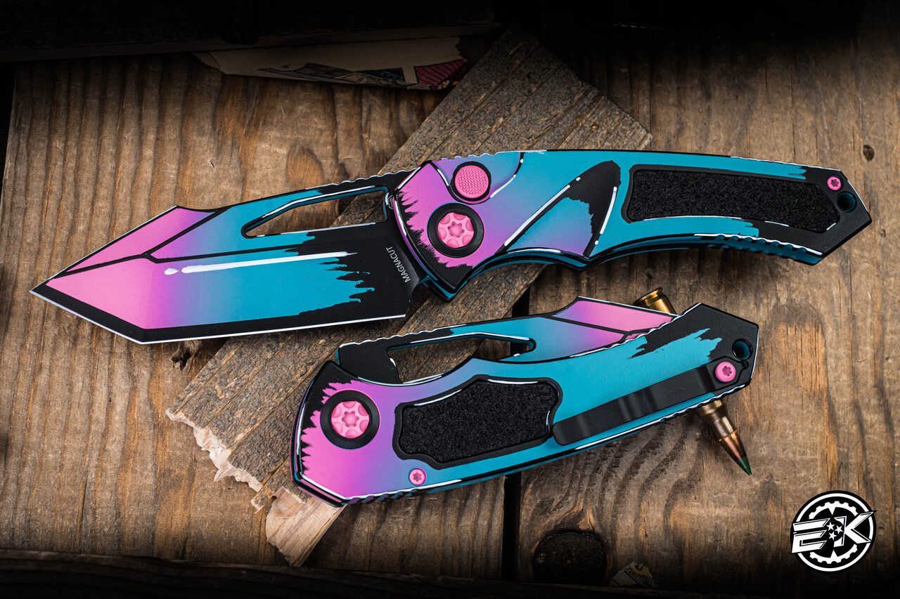最希少 PRX 慈愛の神官 セリカ 日本一決定戦2019 FEサイファ　美品 Heretic Knives Pariah Manual Folding Knife Cell Shaded Miami Vice