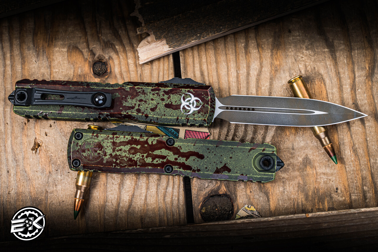 Microtech Ultratech Gen III ZBP OTF Automatic Knife Outbreak 3.5