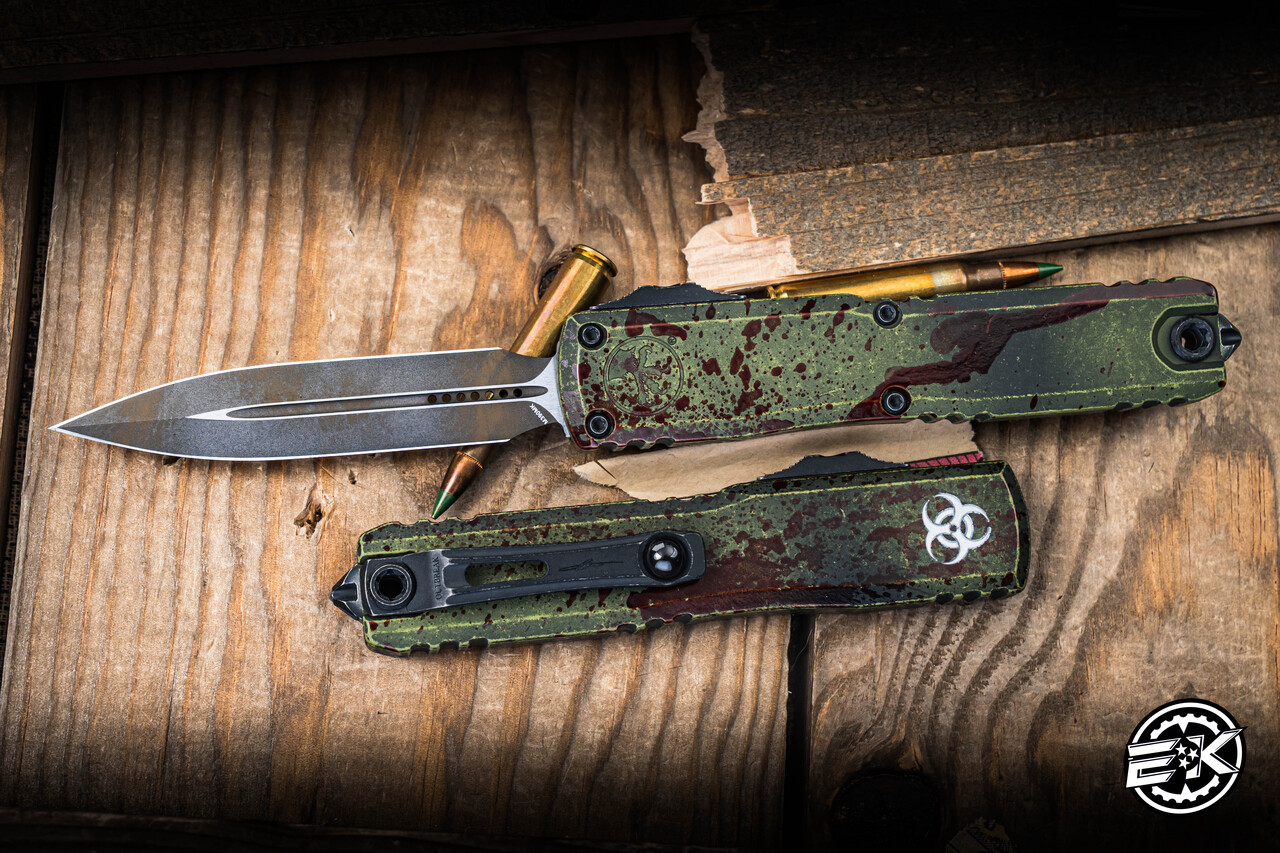 Microtech Ultratech Gen III ZBP OTF Automatic Knife Outbreak 3.5