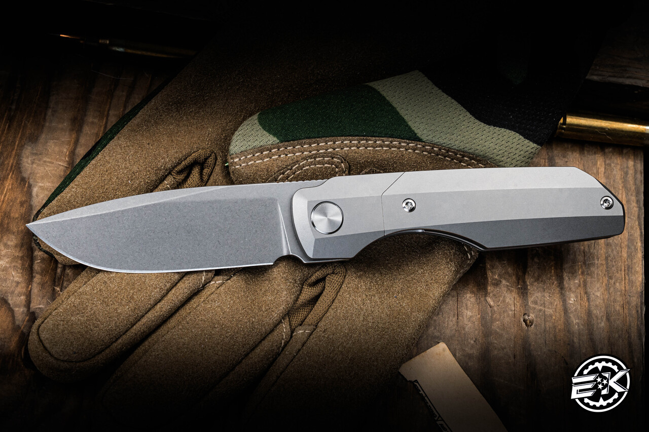Preowned-Vero Engineering Synapse Titanium Folding Knife 3.2
