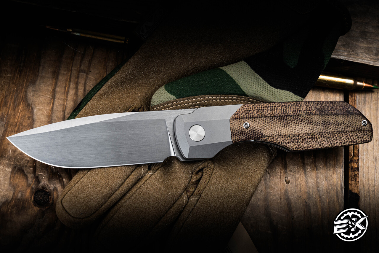 貴重！　xTRiPx ena  非売品 Preowned-Vero Engineering Synapse XL Folding Knife Titanium