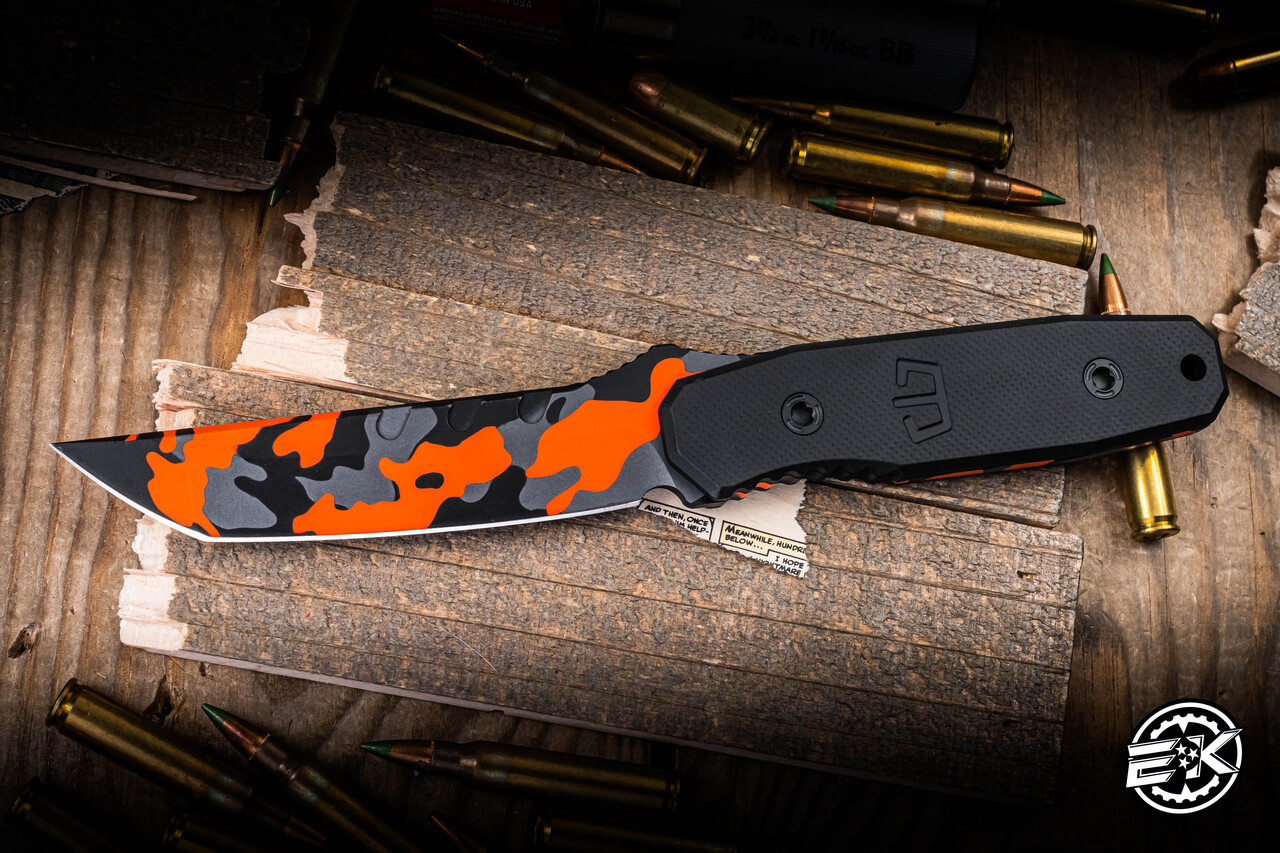 カルオブシディアン Blackside Customs Kimura Fixed Blade Black G10 4