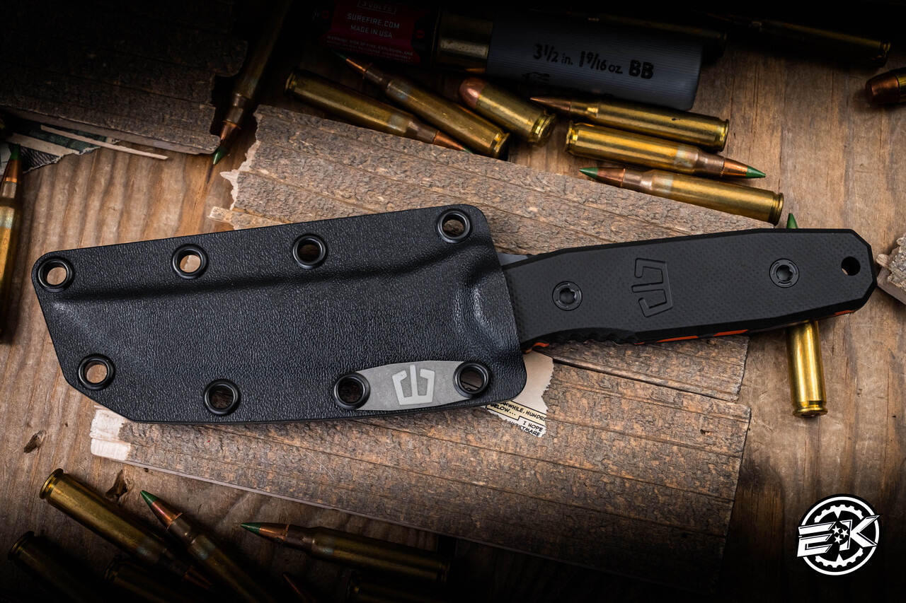 Blackside Customs Kimura Fixed Blade Black G10 4