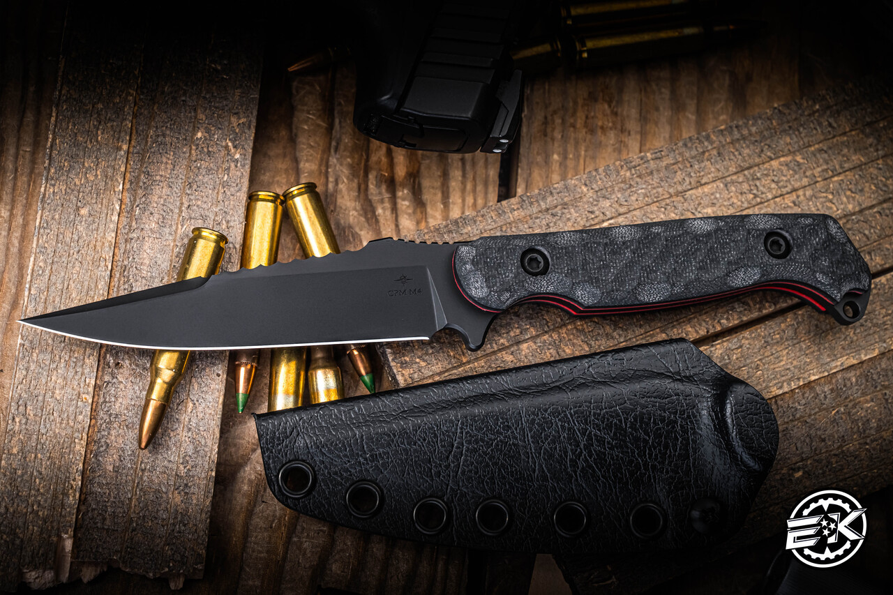 Toor Knives Darter ×Travis Haley タイプナイフ Toor Knives Haley Strategic Darter Fixed Blade Knife Shadow Black